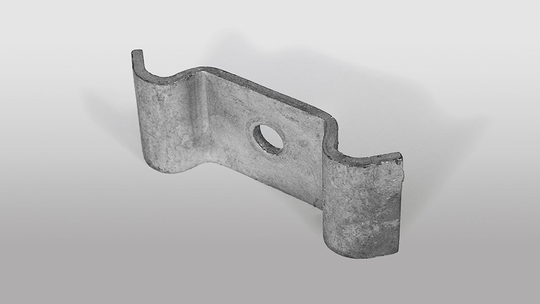 Partie supérieure du clip de maintien de la caillebotis de fermeture à pression